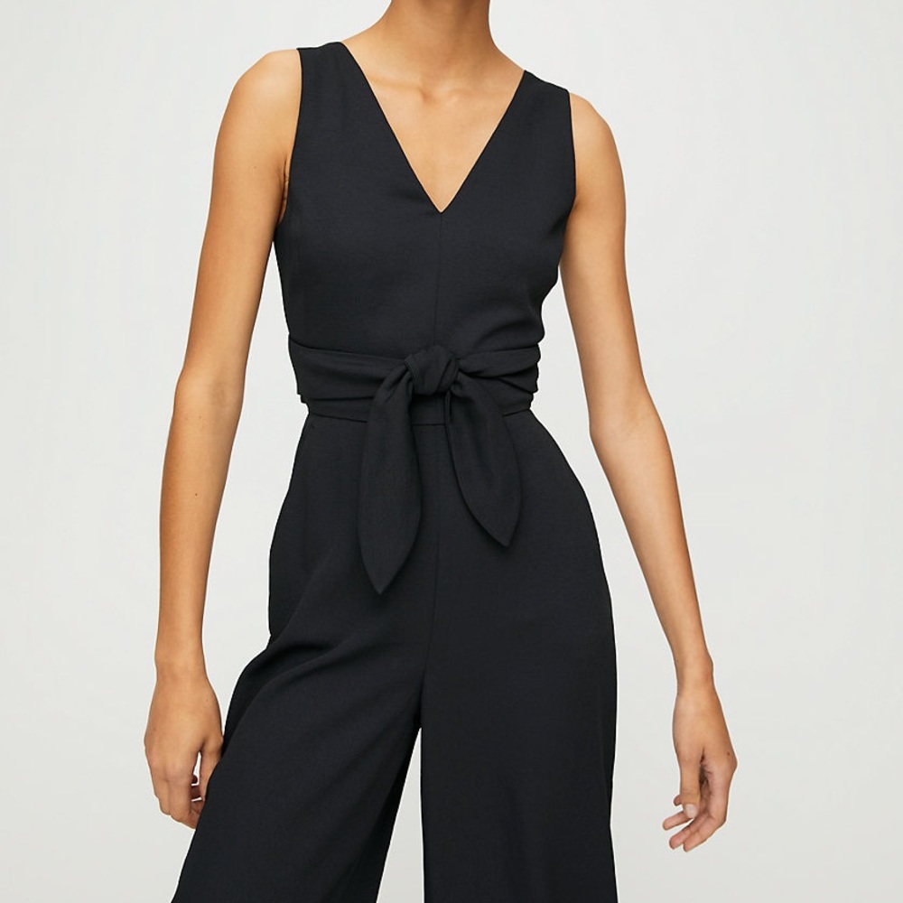 Wilfred Women's Écoulement Jumpsuit in Black